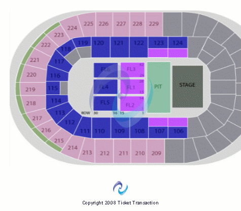 FirstOntario Centre Motley Crue Seating Chart