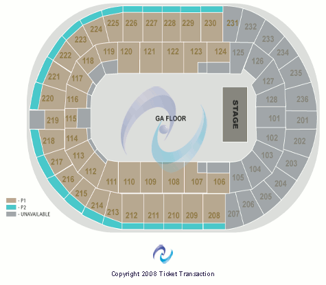 FirstOntario Centre Green Day Seating Chart