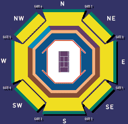 Indian Wells Tennis Garden - Stadium 1 Other Seating Chart