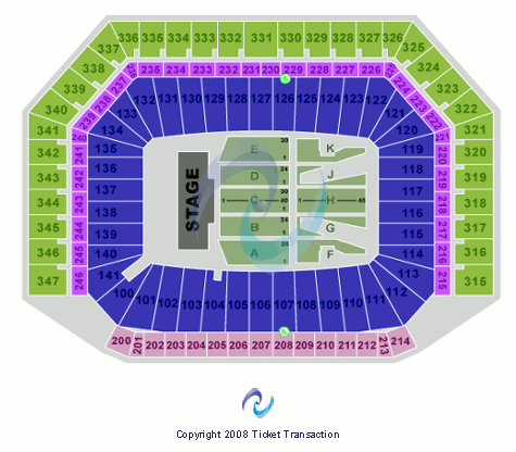 Ford Field Madonna Seating Chart