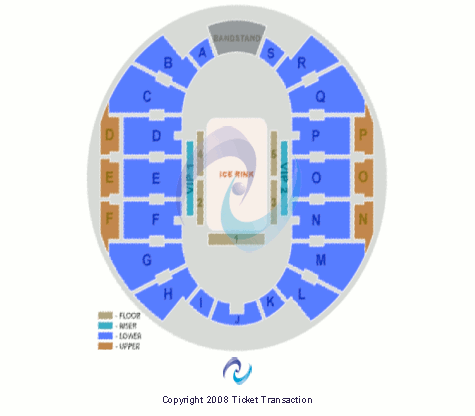 Garrett Coliseum Ice Show Seating Chart