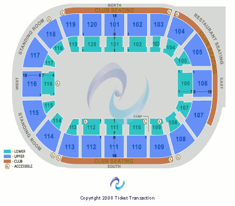 Hertz Arena Ice Show Seating Chart
