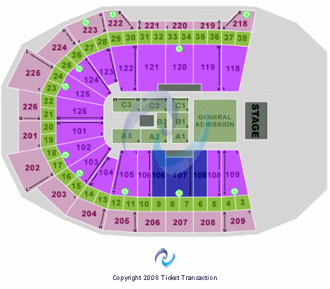 Giant Center Motley Crue Seating Chart