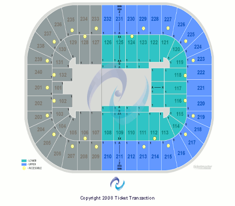 Greensboro Coliseum At Greensboro Coliseum Complex Ice Show Seating Chart