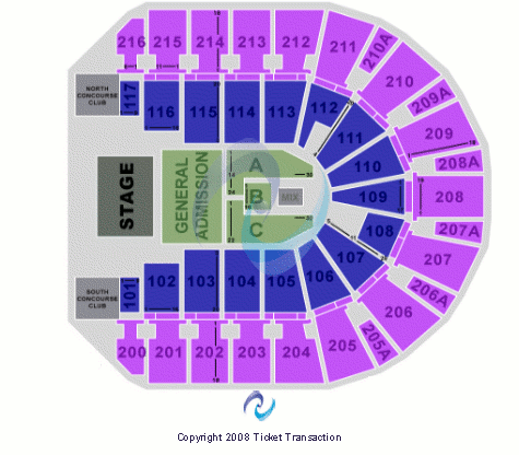 Vibrant Arena at The MARK Motley Crue Seating Chart