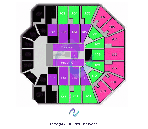 Liacouras Center T-Stage Seating Chart