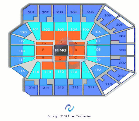 Liacouras Center Boxing Seating Chart
