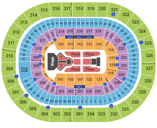 Ticketnetwork Seats And Suites Metlife Stadium - 2014 Superbowl Seating Chart