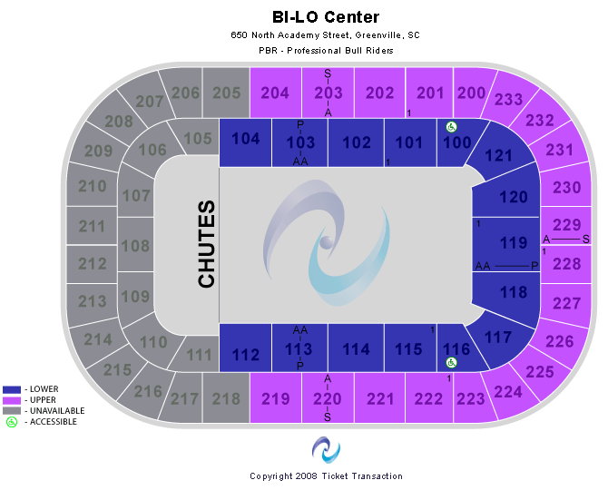 Bon Secours Wellness Arena Rodeo Seating Chart