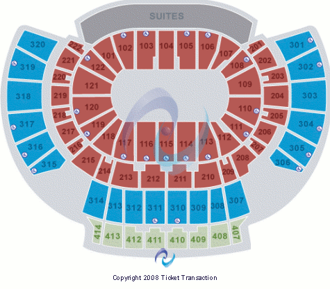 State Farm Arena - GA Center Stage Seating Chart