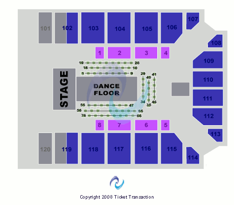 Reno Events Center Dancing with the Stars Seating Chart
