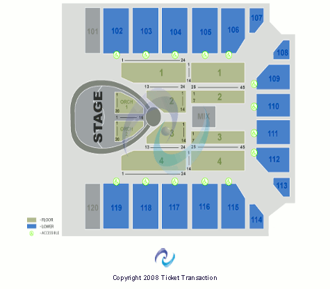 Reno Events Center Il Divo Seating Chart