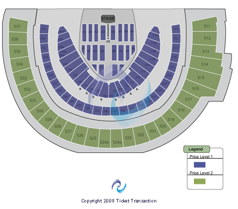 Rogers Centre AC/DC Seating Chart