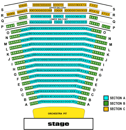 UnitedHealth Group Stage - Children's Theatre Company Seating Chart Seating Chart