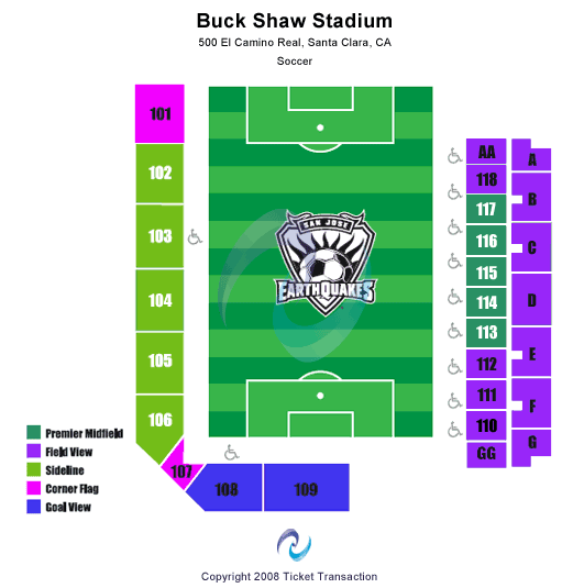 Stevens Stadium Soccer Seating Chart