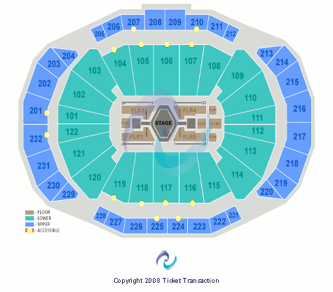 T-Mobile Center Jonas Brothers Seating Chart