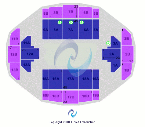 Tacoma Dome Center GA Seating Chart