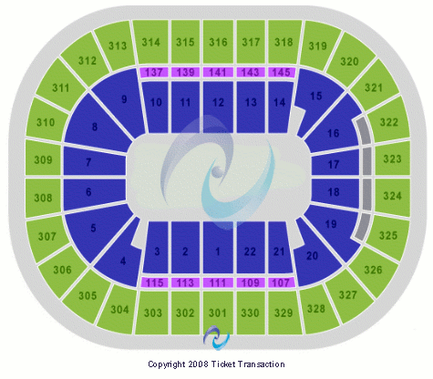 TD Garden Center Stage - GA Seating Chart