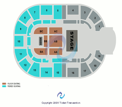 Motorpoint Arena - Nottingham Half House Seating Chart