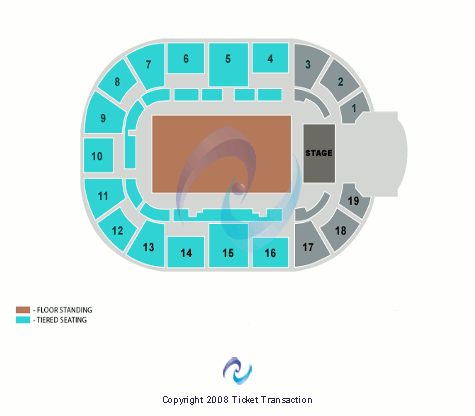 Motorpoint Arena - Nottingham Pink Seating Chart