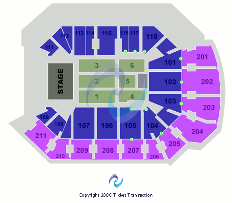 Addition Financial Arena TSO Seating Chart