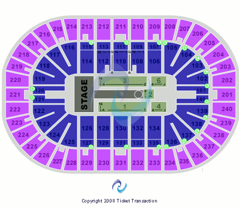 Heritage Bank Center AC/DC Seating Chart
