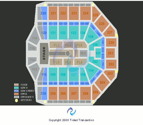 Van Andel Arena AC/DC Seating Chart