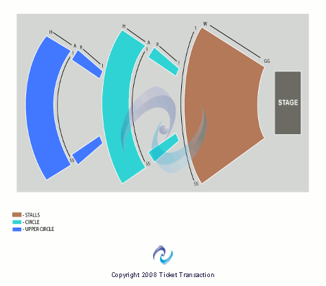 Wales Millennium Centre Seating Map