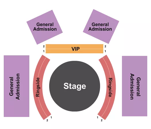 seating chart for 5800 Coors Blvd NW - Do Portugal Circus - eventticketscenter.com