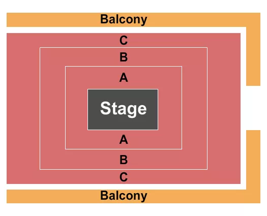 seating chart for Acacia Room at Masonic Temple Theatre - Candlelight - eventticketscenter.com