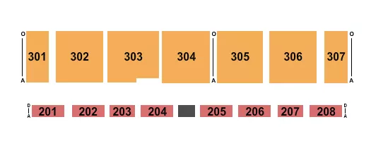 seating chart for Action Sports Arena At Orange County Fair & Exposition Center - Monster Truck - eventticketscenter.com