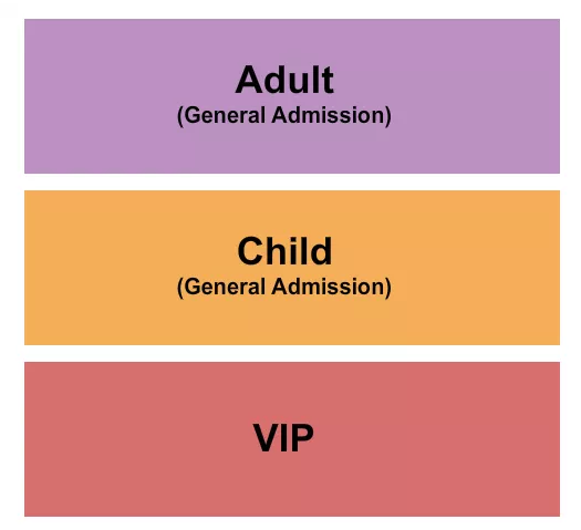 seating chart for Clay Cooper Theatre - GA Adult/GA Child/VIP - eventticketscenter.com