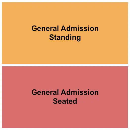 seating chart for Aggie Theatre - GA Seated/Standing - eventticketscenter.com
