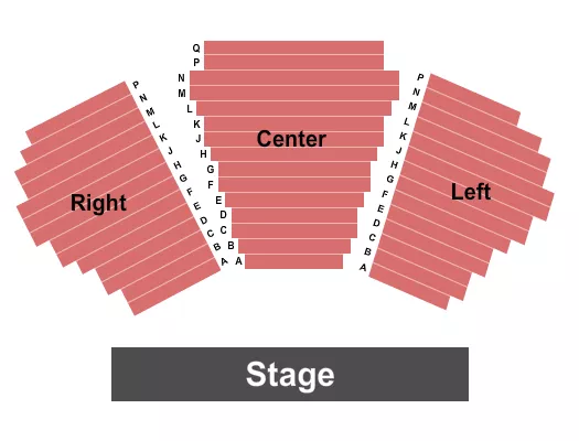 seating chart for Al Larson Cultural Center - Endstage - eventticketscenter.com