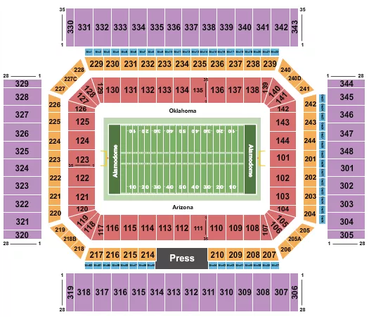 Valero Alamo Bowl Tickets | San Antonio, TX - Alamodome