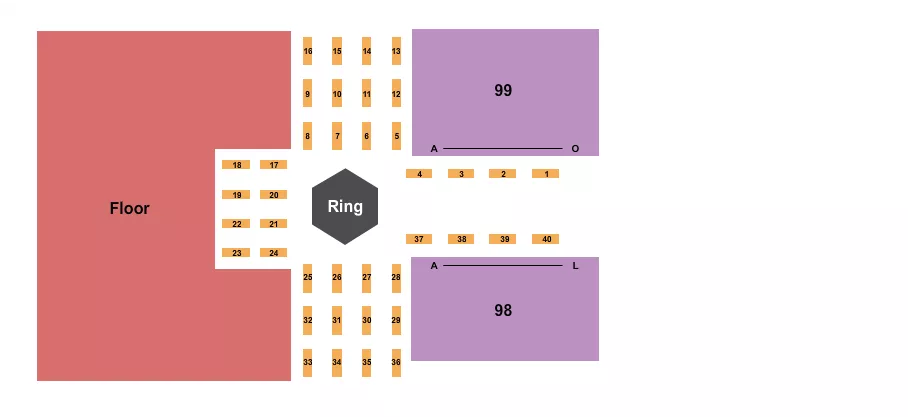 seating chart for Alerus Center - MMA - eventticketscenter.com