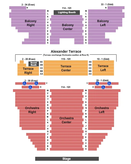 Alex Theatre Guide Tickets Schedule