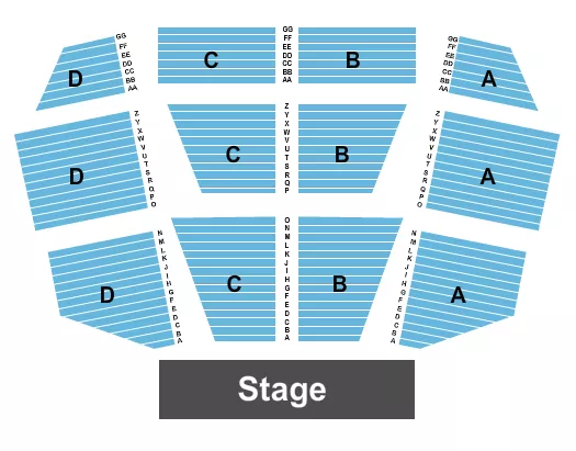 seating chart for All-Star Amphitheatre At Wild Adventures Theme Park - Concert - eventticketscenter.com