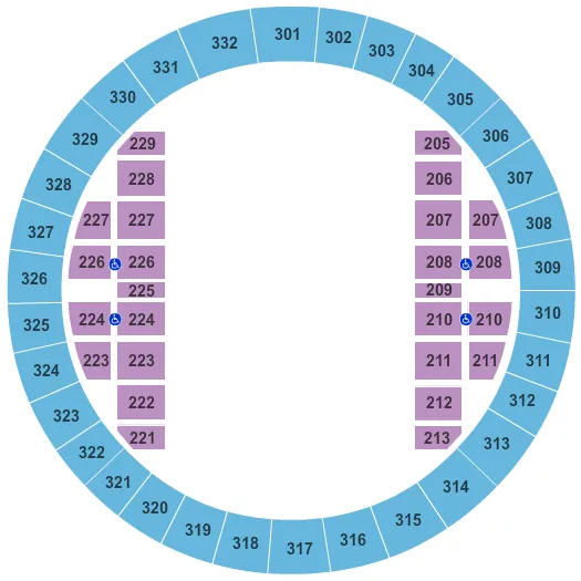 seating chart for Alliant Energy Center - Veterans Memorial Coliseum - Rodeo - eventticketscenter.com