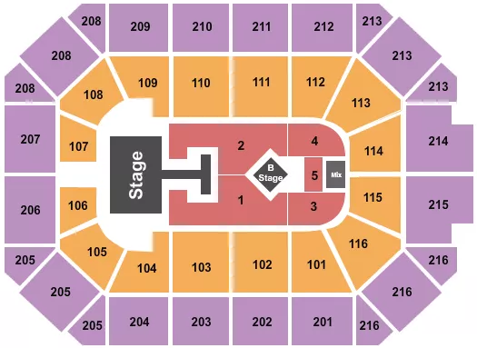 seating chart for Allstate Arena - Kylie Minogue - eventticketscenter.com