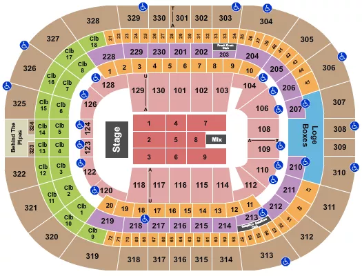 Amalie Arena Tickets Seating Chart