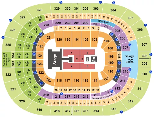 seating chart for Amalie Arena - Enrique Iglesias - eventticketscenter.com