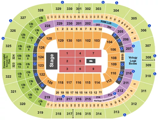 seating chart for Amalie Arena - Freestyle Explosion - eventticketscenter.com