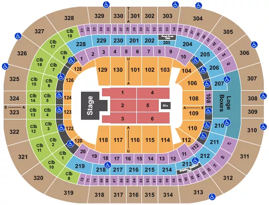 seating chart for Amalie Arena - Melanie Martinez - eventticketscenter.com