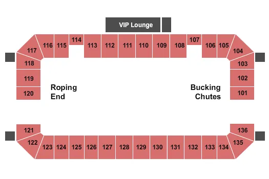 seating chart for Amarillo Tri-State Exposition - Open Floor - eventticketscenter.com