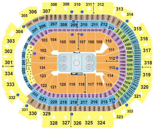 American Airlines Center Tickets Seating Chart