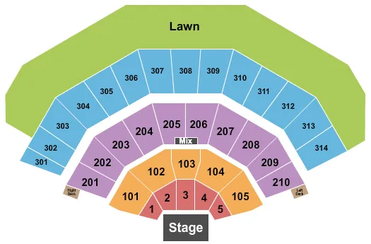 American Family Insurance Amphitheater Tickets & Seating