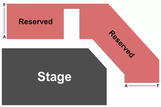 seating chart for American Stage - Endstage - eventticketscenter.com