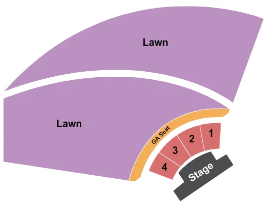 seating chart for Amphitheater at Las Colonias Park - Endstage-2 - eventticketscenter.com