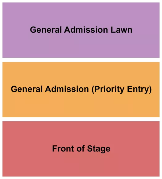 seating chart for Amphitheater At Quarry Park - Front/GA - eventticketscenter.com